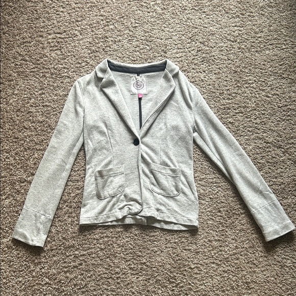 SO Sweaters - SO Light Gray Blazer